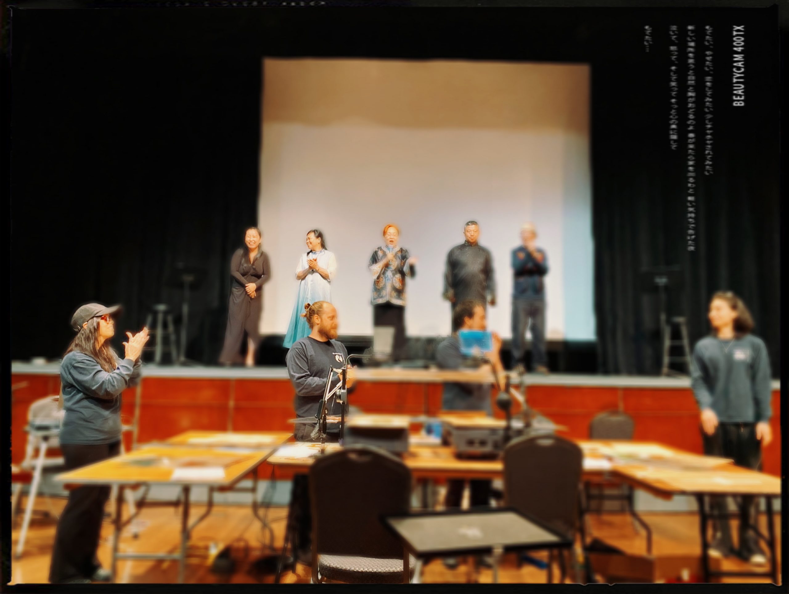 Tiger of Zhao production rehearsal at Flushing Town Hall